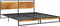 vidaXL - Bedframe - metaal - 180x200 - cm