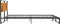 vidaXL - Bedframe - metaal - 180x200 - cm