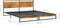 vidaXL - Bedframe - metaal - 180x200 - cm