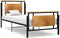 vidaXL - Bedframe - metaal - 90x200 - cm