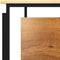 vidaXL - Bedframe - metaal - 90x200 - cm