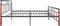 vidaXL - Bedframe - metaal - en - massief - eikenhout - 180x200 - cm