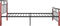 vidaXL - Bedframe - metaal - en - massief - eikenhout - 90x200 - cm