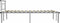 vidaXL - Bedframe - metaal - grijs - 120x200 - cm