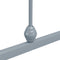 vidaXL - Bedframe - metaal - grijs - 120x200 - cm