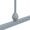 vidaXL - Bedframe - metaal - grijs - 140x200 - cm