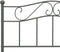 vidaXL - Bedframe - metaal - grijs - 160x200 - cm