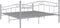 vidaXL - Bedframe - metaal - grijs - 160x200 - cm