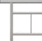 vidaXL - Bedframe - metaal - grijs - 200x200 - cm