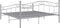 vidaXL - Bedframe - metaal - grijs - 200x200 - cm