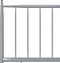 vidaXL - Bedframe - metaal - grijs - 90x200 - cm