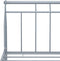 vidaXL - Bedframe - metaal - grijs - 90x200 - cm