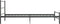 vidaXL - Bedframe - metaal - grijs - 90x200 - cm