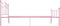 vidaXL - Bedframe - metaal - roze - 120x200 - cm