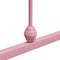 vidaXL - Bedframe - metaal - roze - 180x200 - cm