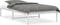 vidaXL - Bedframe - metaal - wit - 100x200 - cm