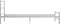 vidaXL - Bedframe - metaal - wit - 100x200 - cm