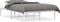 vidaXL - Bedframe - metaal - wit - 120x200 - cm