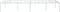 vidaXL - Bedframe - metaal - wit - 120x200 - cm
