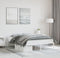 vidaXL-Bedframe-metaal-wit-140x190-cm