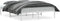 vidaXL - Bedframe - metaal - wit - 160x200 - cm