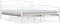 vidaXL - Bedframe - metaal - wit - 160x200 - cm