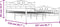 vidaXL - Bedframe - metaal - wit - 160x200 - cm