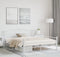 vidaXL - Bedframe - metaal - wit - 160x200 - cm