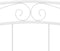 vidaXL - Bedframe - metaal - wit - 160x200 - cm