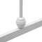 vidaXL - Bedframe - metaal - wit - 160x200 - cm