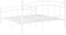 vidaXL - Bedframe - metaal - wit - 160x200 - cm