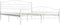 vidaXL - Bedframe - metaal - wit - 180x200 - cm