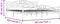 vidaXL - Bedframe - metaal - wit - 180x200 - cm