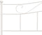 vidaXL - Bedframe - metaal - wit - 180x200 - cm