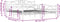 vidaXL - Bedframe - metaal - wit - 180x200 - cm
