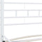 vidaXL - Bedframe - metaal - wit - 180x200 - cm