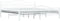 vidaXL - Bedframe - metaal - wit - 180x200 - cm
