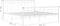 vidaXL - Bedframe - metaal - wit - 200x200 - cm