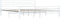 vidaXL - Bedframe - metaal - wit - 200x200 - cm