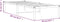 vidaXL - Bedframe - metaal - wit - 80x200 - cm