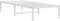 vidaXL - Bedframe - metaal - wit - 80x200 - cm