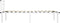vidaXL - Bedframe - metaal - wit - 90x200 - cm