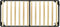 vidaXL - Bedframe - metaal - zwart - 100x200 - cm