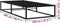 vidaXL - Bedframe - metaal - zwart - 100x200 - cm