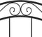 vidaXL - Bedframe - metaal - zwart - 100x200 - cm