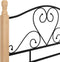vidaXL - Bedframe - metaal - zwart - 100x200 - cm