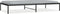 vidaXL - Bedframe - metaal - zwart - 100x200 - cm