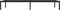 vidaXL - Bedframe - metaal - zwart - 107x203 - cm