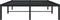 vidaXL - Bedframe - metaal - zwart - 120x190 - cm