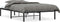 vidaXL - Bedframe - metaal - zwart - 120x200 - cm